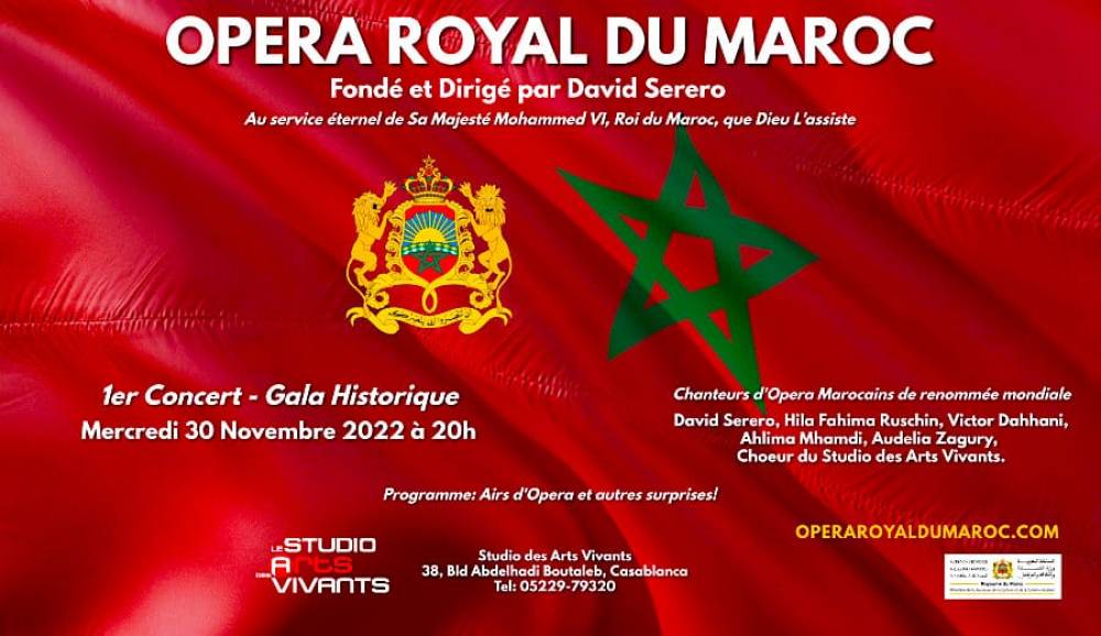 Casablanca vibre au rythme du 1er Gala de l’Opéra Royal du Maroc