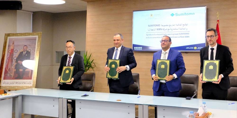 Sumitomo: Un accord cadre pour la construction de 9 usines au Maroc