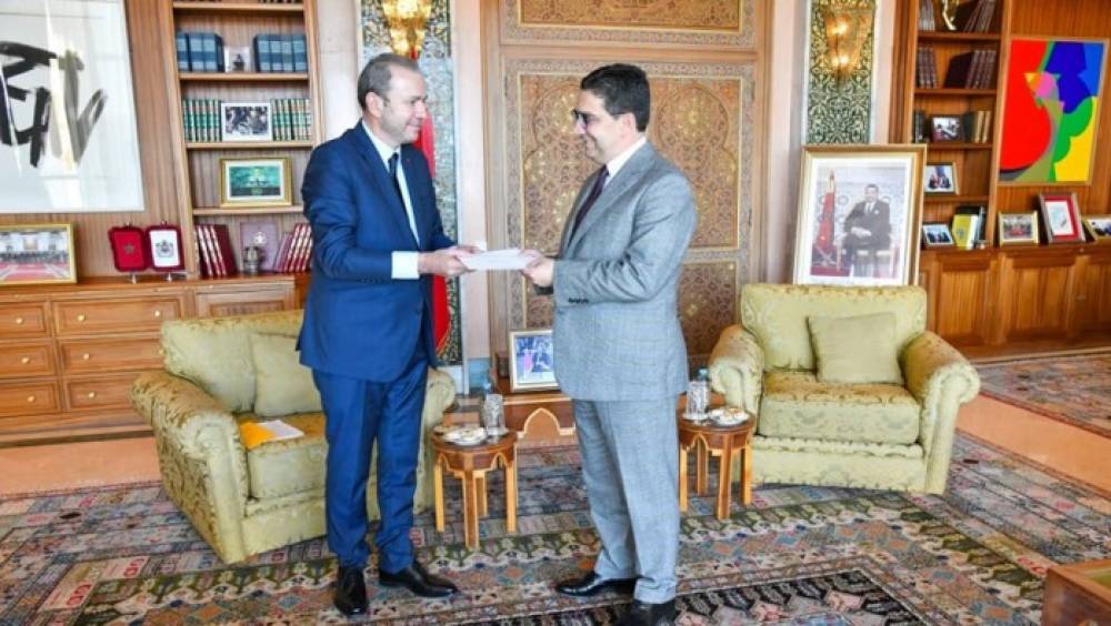 Nasser Bourita reçoit le nouvel ambassadeur de France au Maroc