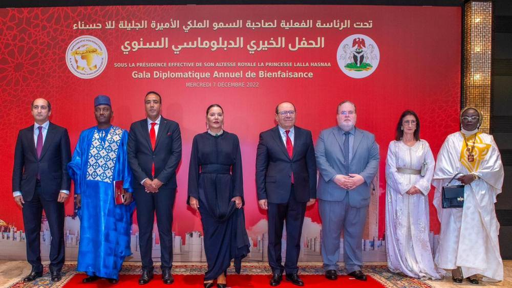 SAR la Princesse Lalla Hasnaa préside à Rabat le dîner de Gala diplomatique annuel de bienfaisance