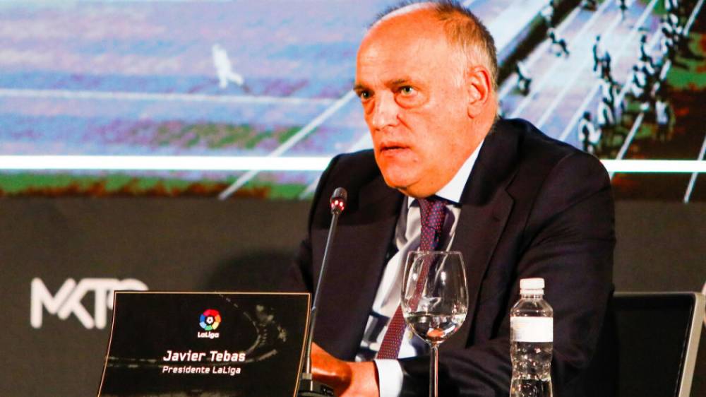 Javier Tebas réélu président de la Liga pour quatre ans