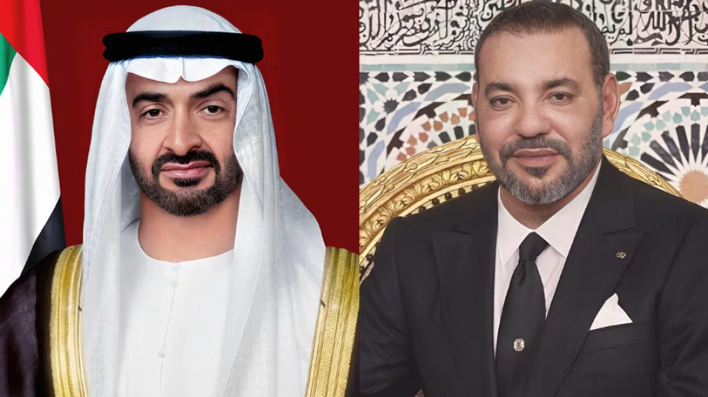 À Abou Dhabi, le roi Mohammed VI accueilli officiellement par le président émirati Mohammed Ben Zayed Al Nahyane