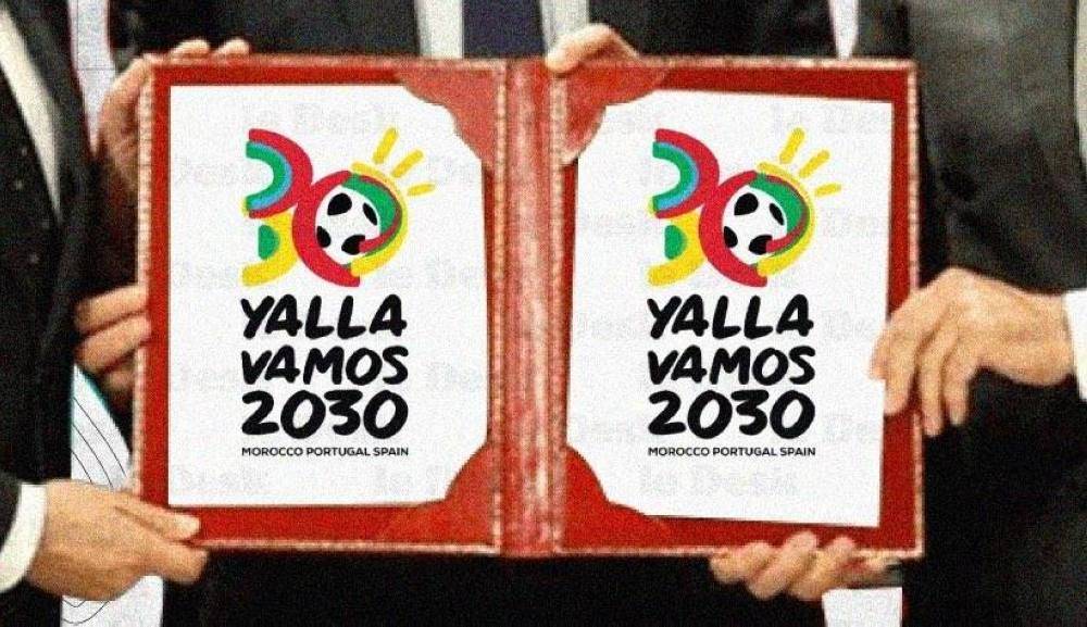 Mondial 2030 : La "fuite" du présumé logo au Maroc fait réagir en Espagne