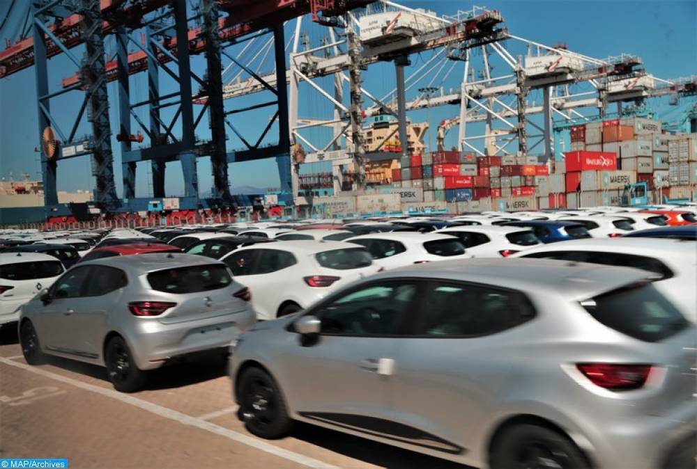 Automobile : les exportations progressent de 30,5% à fin octobre