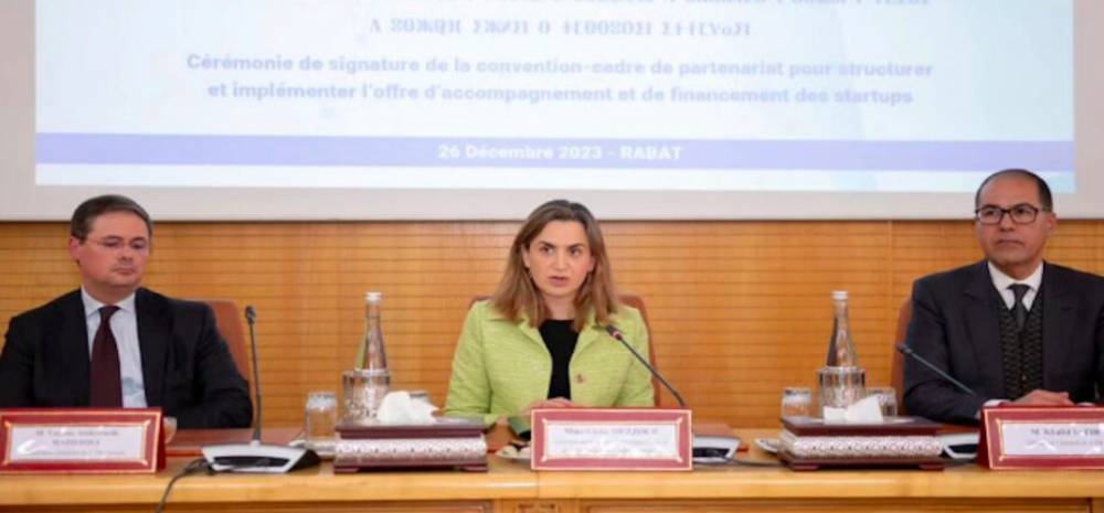 Signature d’une convention-cadre pour l’accompagnement et le financement des startups marocaines