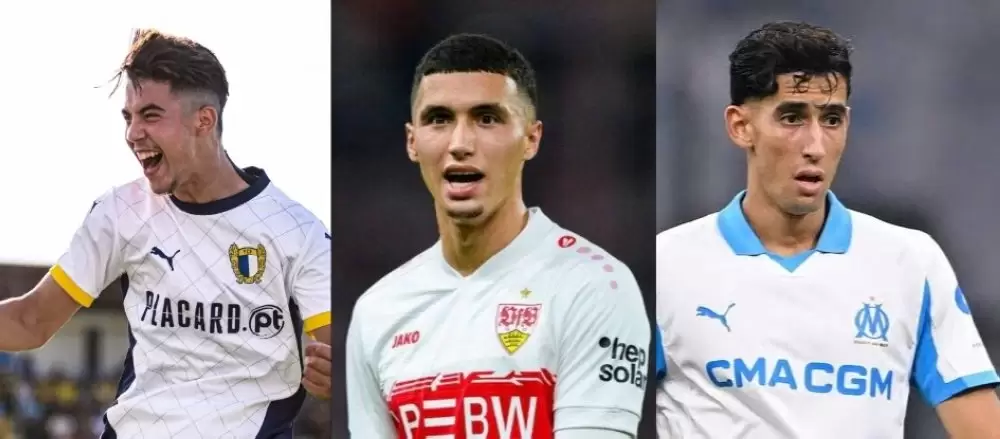 Lions de l'Atlas : El Khannouss buteur, Zabiri auteur d'un doublé, Aguerd sauve l'OM