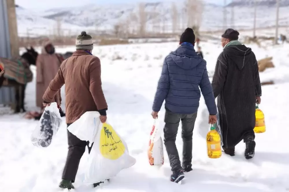 Opération "Grand Froid" : la FM5 Solidarité distribue des aides au profit de 2.000 ménages à Midelt
