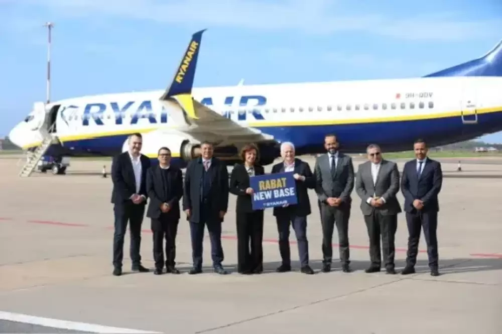 l’ONMT, Ryanair ouvre sa 5ᵉ base au Maroc et renforce la connectivité de Rabat