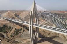 ​Autoroute continentale Rabat–Casablanca : la première fondation du pont Oued El Maleh achevée avec succès