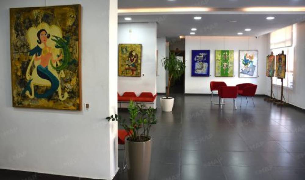 Tétouan: “Mondes amphibies”, une exposition centrée sur des figures hybrides et des univers imaginaires