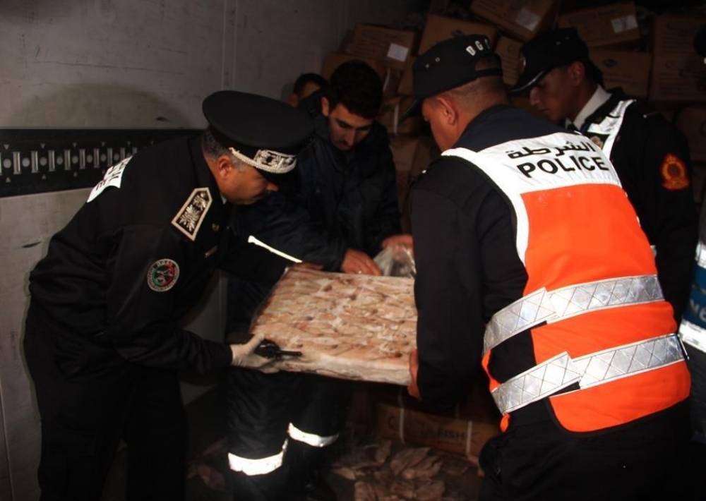 Mise en échec d'une tentative de trafic de chira au Port Tanger-Med