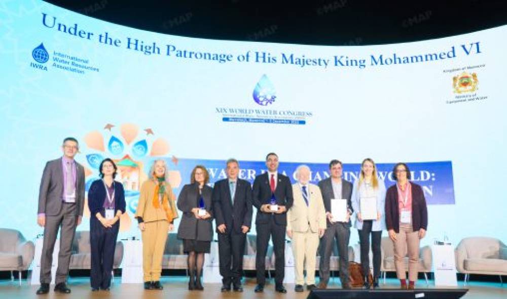 19è Congrès Mondial de l’Eau: Remise à Marrakech des prix de l’IWRA