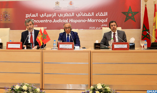 Marrakech : Clôture de la 7è rencontre judiciaire maroco-espagnole