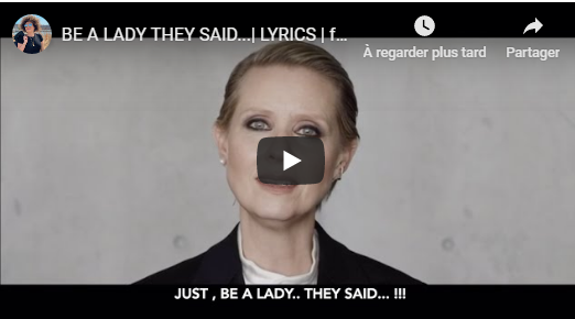 Vidéo.Le spot féministe qui fait le buzz: "BE A LADY THEY SAID"