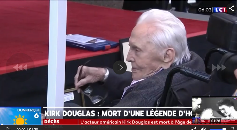 Il est décédé à 103 ans : toutes ces fois où Kirk Douglas a échappé à la mort