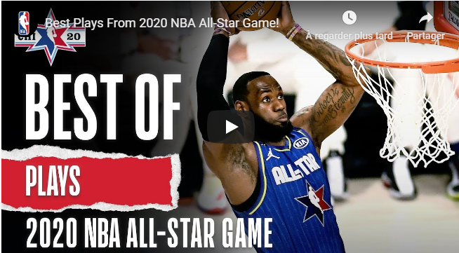 Vidéo. Le All-Star game pour Team LeBron