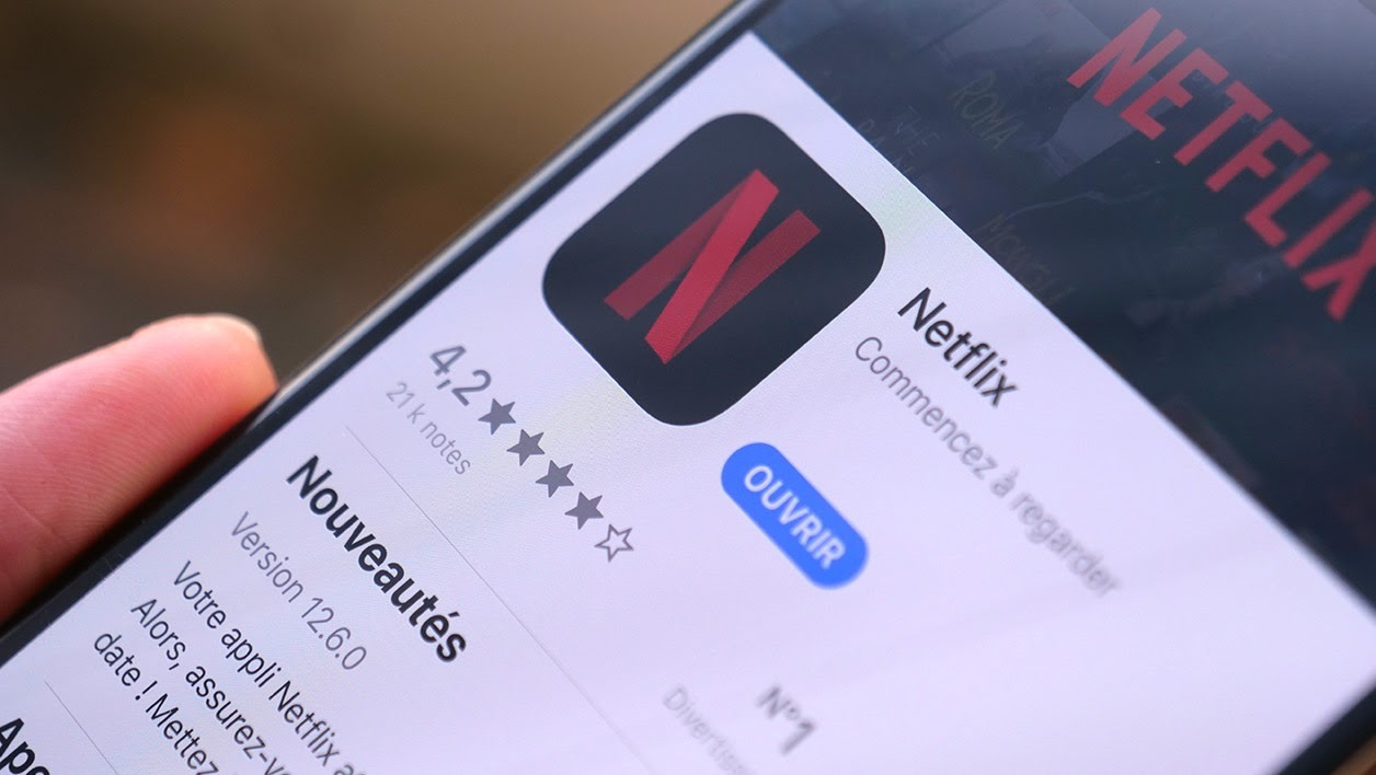 Netflix affiche désormais le classement des films et séries les plus populaires