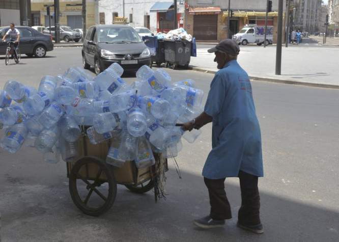 Les petites mains du recyclage marocain