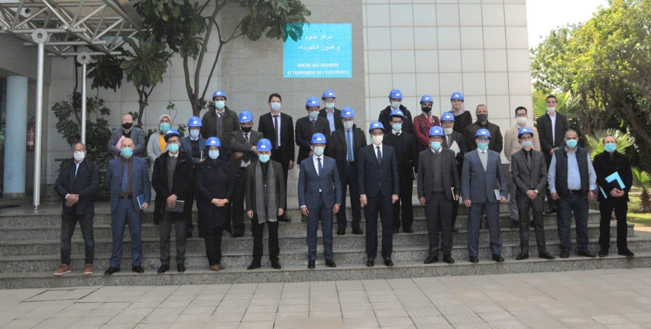 Aziz Rabbah visite le centre des sciences et techniques de l'électricité de l'ONEE