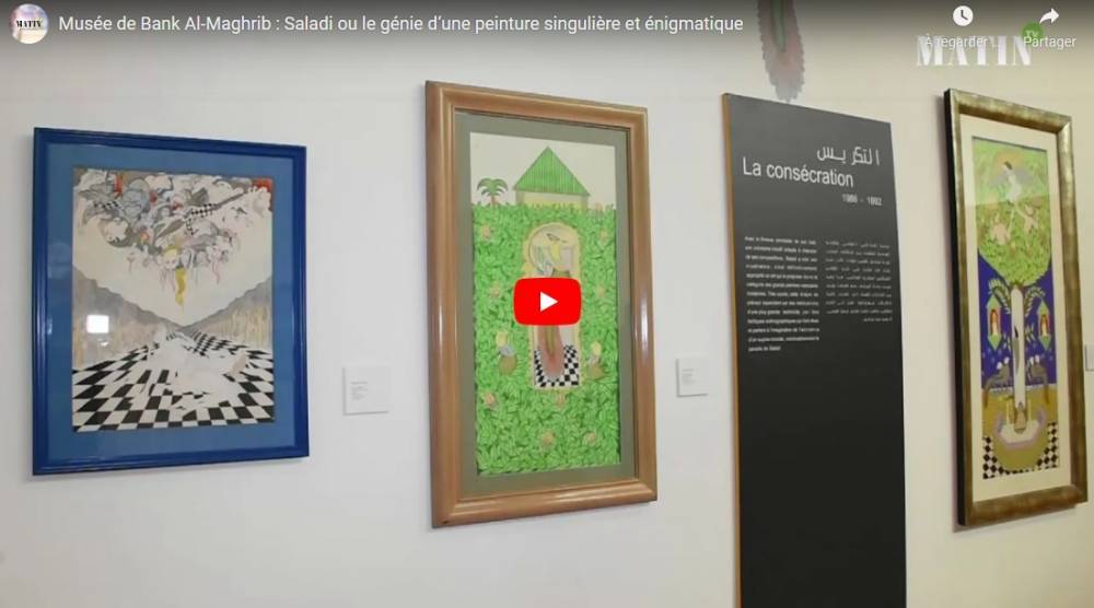 Musée de Bank Al-Maghrib : Saladi ou le génie d’une peinture singulière et énigmatique