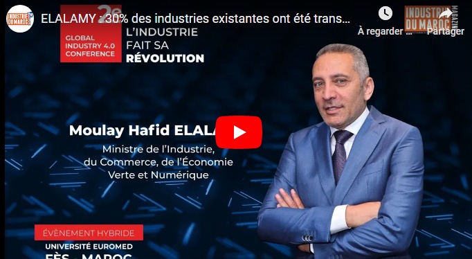 ELALAMY : 30% des industries existantes ont été transformées en industrie 4.0