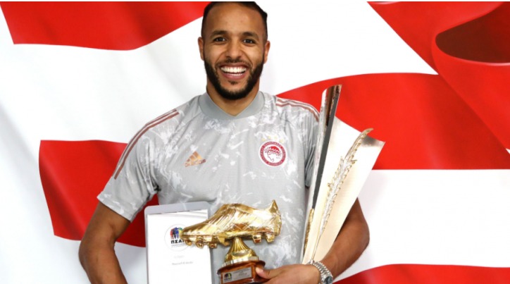 Grèce : Youssef El Arabi élu meilleur buteur et meilleur joueur étranger du championnat