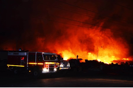 Chtouka-Aït Baha : un mort dans un incendie au marché de la commune Belfaa
