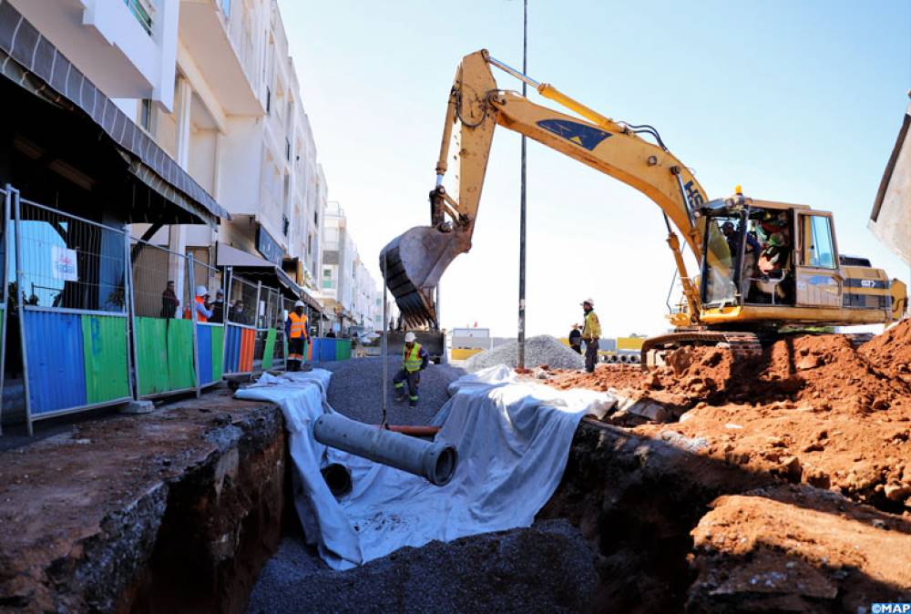 Harhoura/assainissement liquide: exécution de 80% de la 1ère tranche