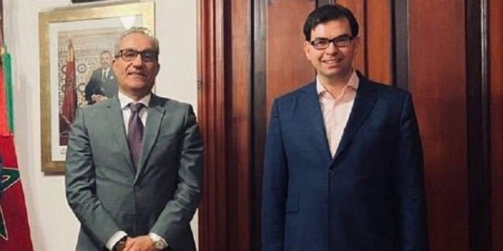 Maroc-Pologne: Abderrahim Atmoun reçoit à Varsovie, Adam Mokrysz, président de la société MOKATE