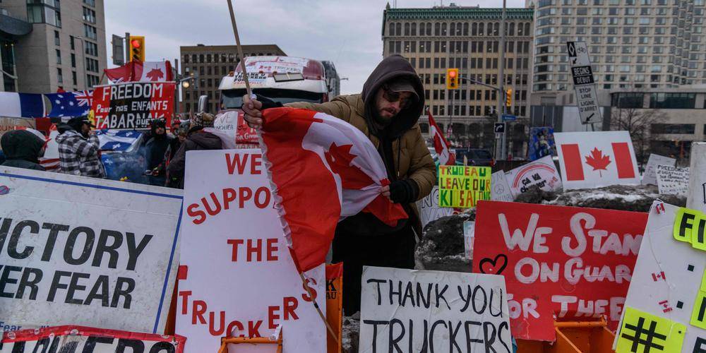 Contestation au Canada : la police lance un ultimatum aux manifestants