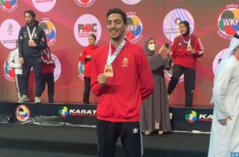 Karaté 1 Premier League : Le Marocain Mehdi Sriti remporte le bronze