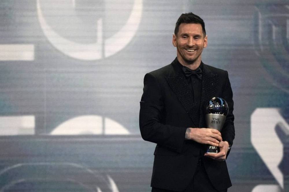 Foot: Lionel Messi sacré meilleur joueur 2022 par la Fifa