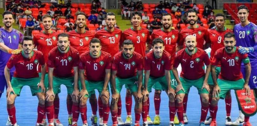 Futsal U23 : deux matchs amicaux Maroc-France mardi et mercredi prochains à Maâmoura