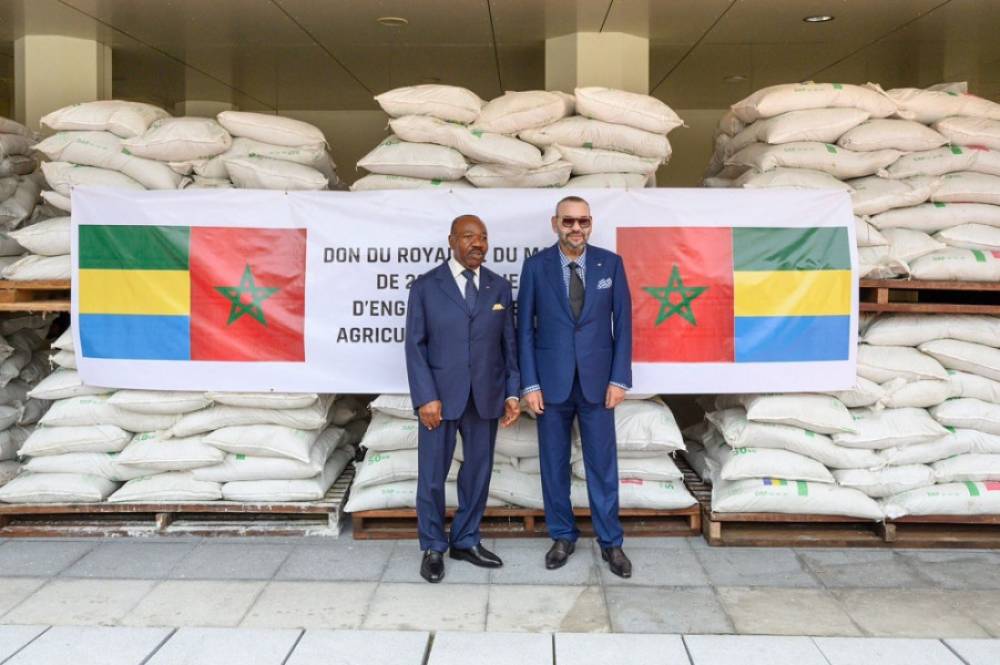 Le don de fertilisants remis par SM le Roi aux agriculteurs gabonais « ne pourra que les soulager »