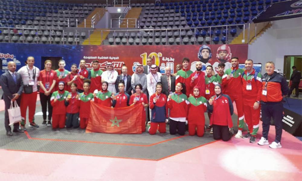 Open international de Fujaïrah : belle moisson de médailles des taekwondoïstes marocains