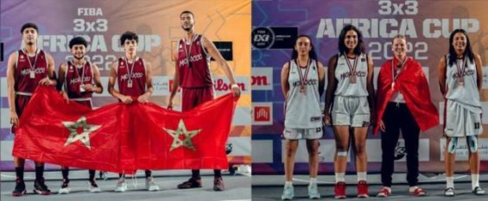 Basket-ball 3x3 : Les équipes nationales U17 célébrées après leur qualification au Mondial