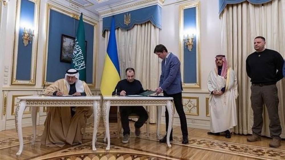 L’Arabie saoudite et l’Ukraine signent un accord et un mémorandum d’entente