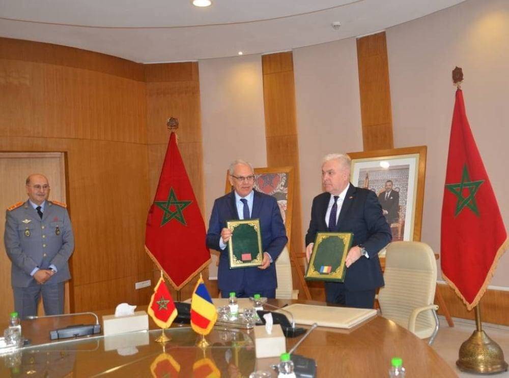 Maroc-Roumanie : signature d'un accord de coopération militaire