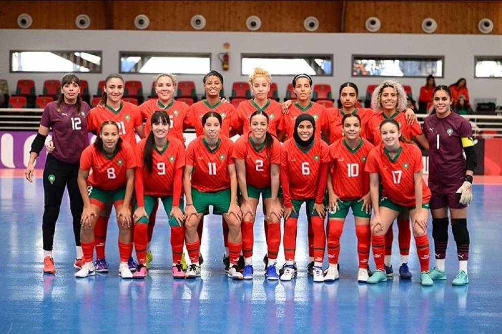 CAN féminine de futsal (Maroc-2025): la sélection marocaine dans le groupe A avec le Cameroun et la Namibie