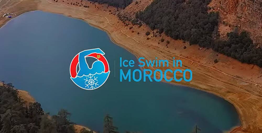 8ème édition de l’Ice Swim in Morocco : 140 nageurs bravent les eaux froides du Lac Aguelmam Azegza à Khénifra