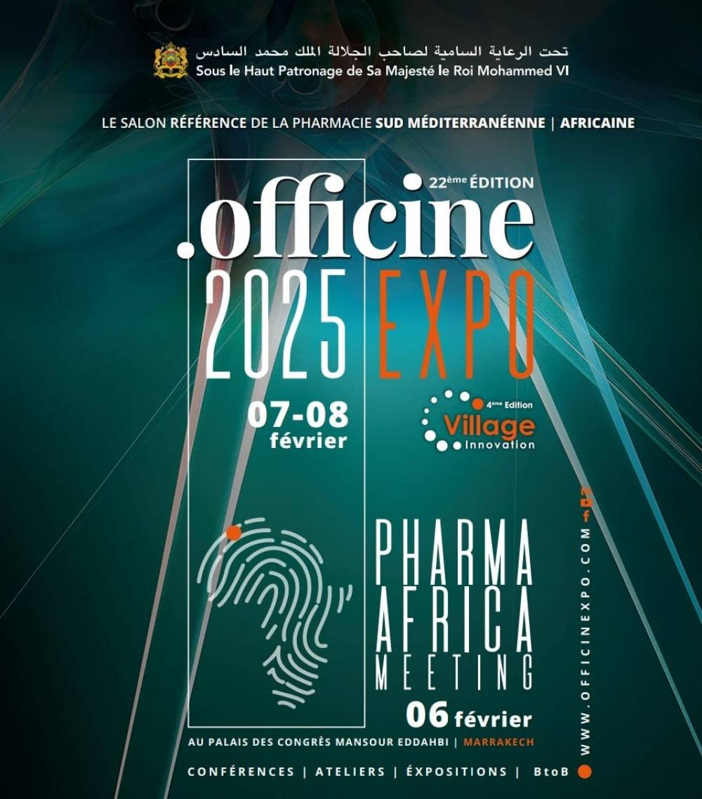 L’Officine Expo - Pharma Africa Meeting 2025 : Une vitrine du leadership pharmaceutique marocain en Afrique