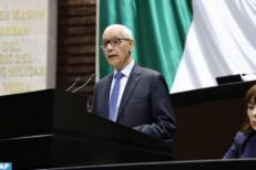 Le président de la Chambre des représentants prononce un discours devant la Chambre des députés du Mexique