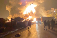 Tétouan : le marché de gros des fruits et légumes ravagé par les flammes