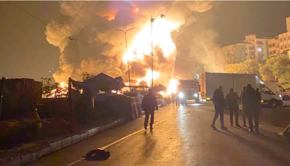 Tétouan : le marché de gros des fruits et légumes ravagé par les flammes