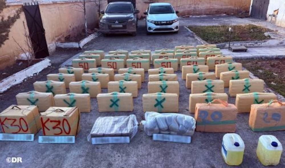 Province de Midelt : Saisie de 1,5 tonne de chira à Imilchil