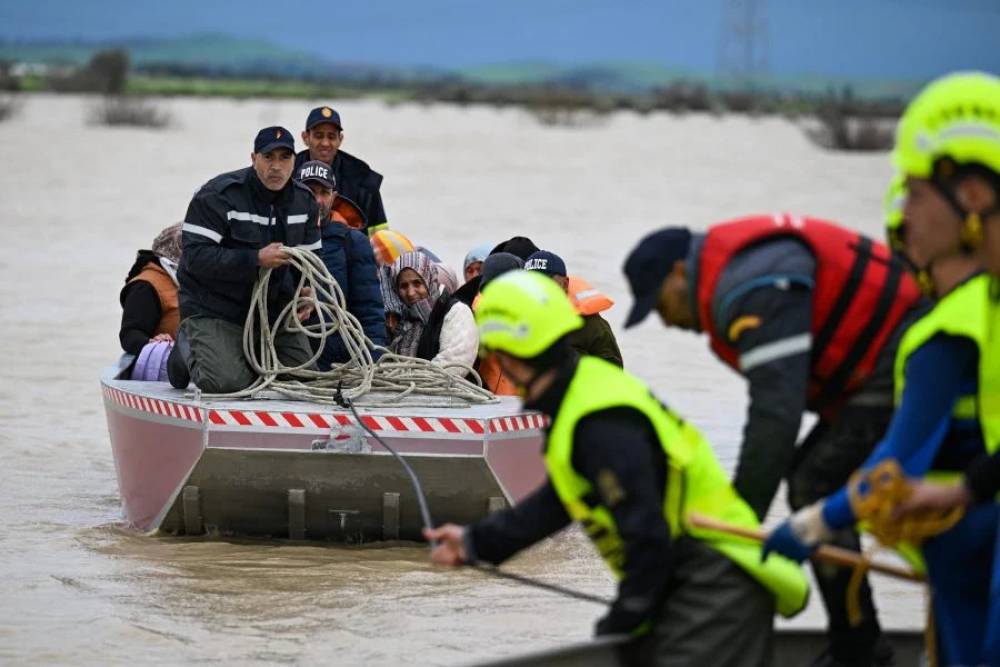 Taounate face aux intempéries : plus de 900 interventions pour rétablir la situation