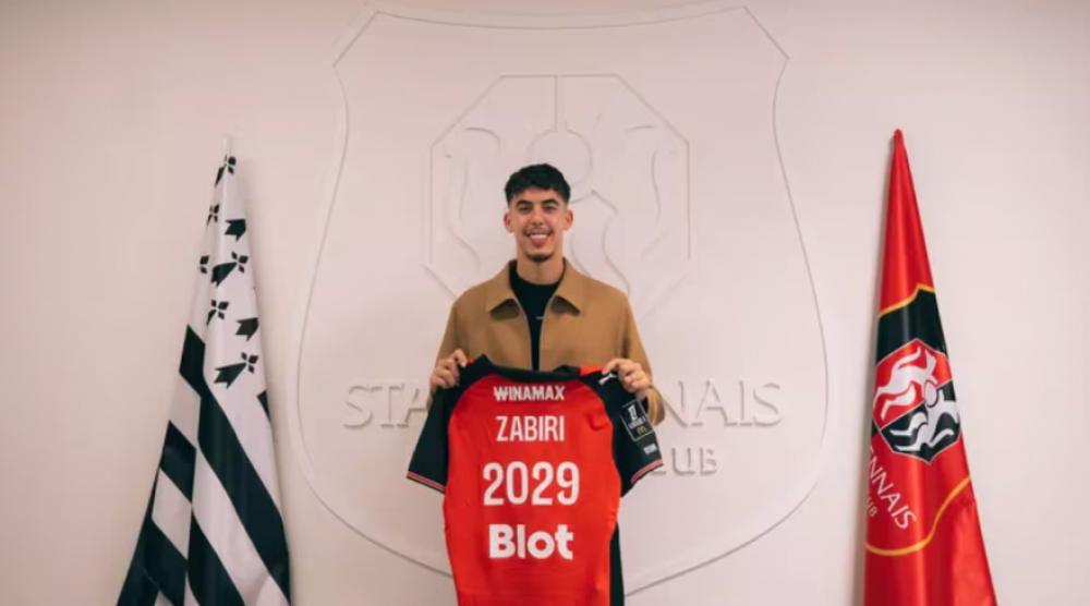 Yassir Zabiri est officiellement rennais: «Je sais que j’ai choisi le bon endroit pour progresser»