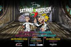 Satanas & Mordicus de retour au Maroc avec un spectacle familial interactif