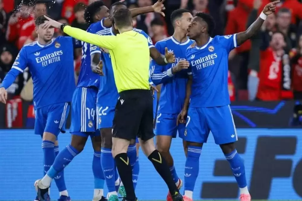 LdC : enquête de l'UEFA après les insultes racistes dont s'est plaint Vinicius Jr