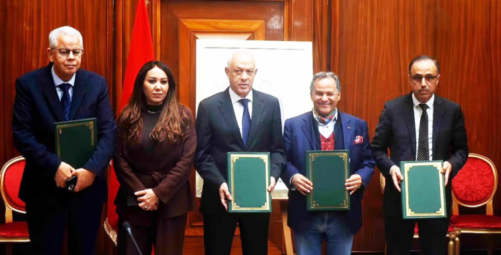 Signature d’une convention de passation du Musée de la photographie à la FNM